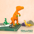 Venedict Velociraptor - Amigurumi Crochet THUMB 1 - FROGandTOAD Créations